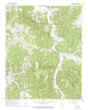 Osage USGS topographic map 36093b4