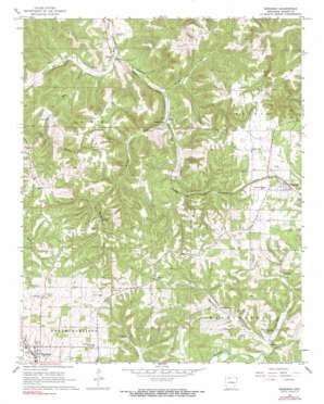 Bergman USGS topographic map 36093c1