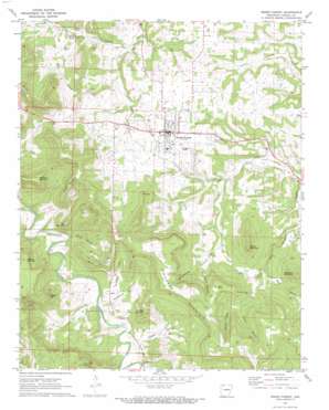 Green Forest topo map