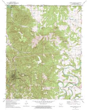 Eureka Springs USGS topographic map 36093d6