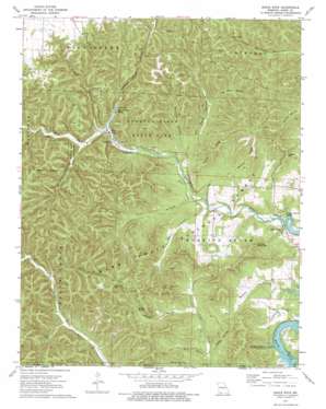 Eagle Rock USGS topographic map 36093e7