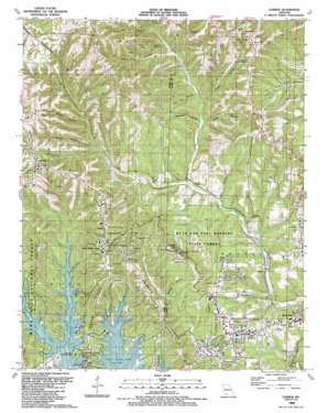 Garber USGS topographic map 36093f3