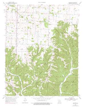 Selmore USGS topographic map 36093h2