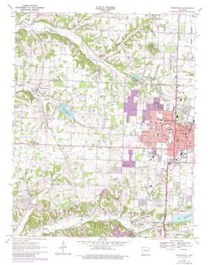 Springdale USGS topographic map 36094b2
