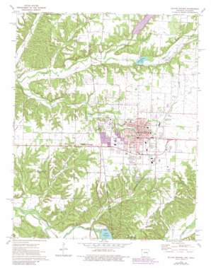 Siloam Springs USGS topographic map 36094b5