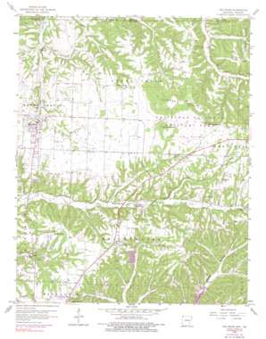 Pea Ridge USGS topographic map 36094d1