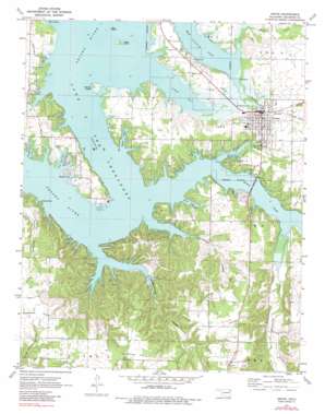 Grove USGS topographic map 36094e7
