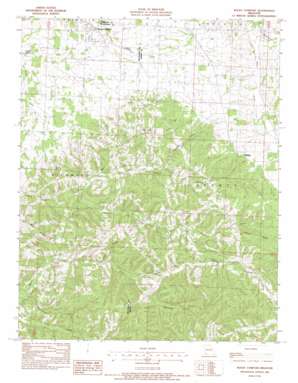 Rocky Comfort USGS topographic map 36094f1