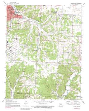 Neosho East USGS topographic map 36094g3