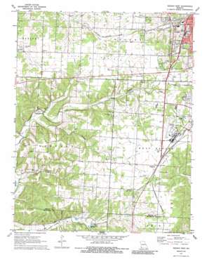 Neosho West USGS topographic map 36094g4