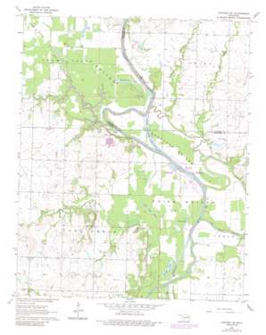 Catoosa SE USGS topographic map 36095a5