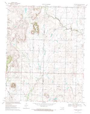 Chouteau NW USGS topographic map 36095b4