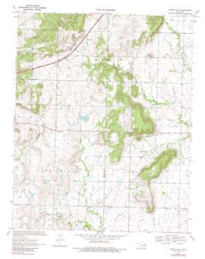Osage Hills USGS topographic map 36095c4