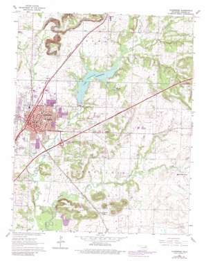 Claremore USGS topographic map 36095c5