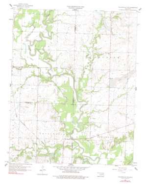 Collinsville NE USGS topographic map 36095d7