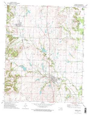 Ramona USGS topographic map 36095e8