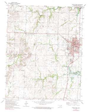 Nowata West USGS topographic map 36095f6