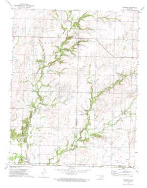 Oglesby USGS topographic map 36095f7