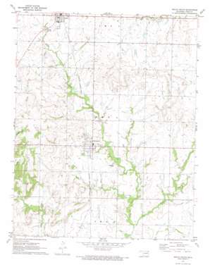 Welch South topo map
