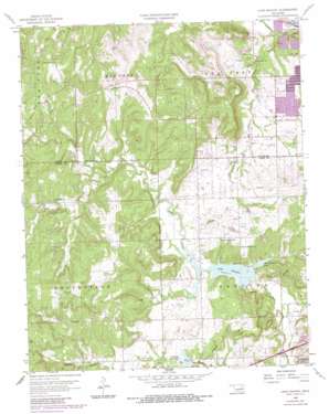 Lake Sahoma USGS topographic map 36096a2