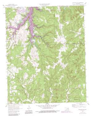 Mannford SE USGS topographic map 36096a3