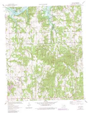 Olive USGS topographic map 36096a4