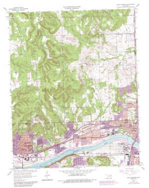 Sand Springs USGS topographic map 36096b1
