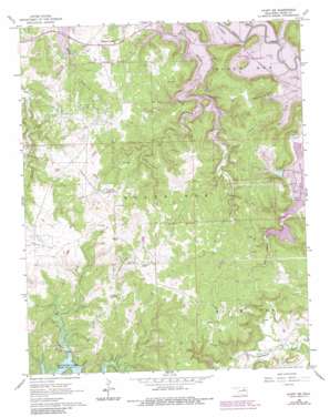 Avant SW USGS topographic map 36096c2