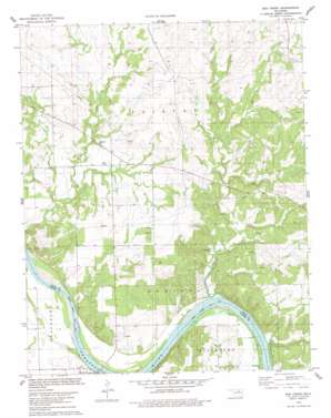 Bug Creek USGS topographic map 36096d5