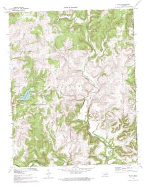 Pawhuska USGS topographic map 36096e1