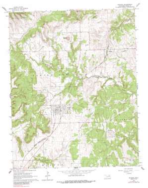 Wynona USGS topographic map 36096e3