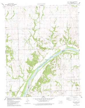 Doga Creek USGS topographic map 36096e7