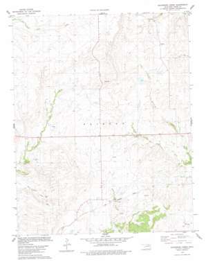 Baconrind Creek USGS topographic map 36096f5