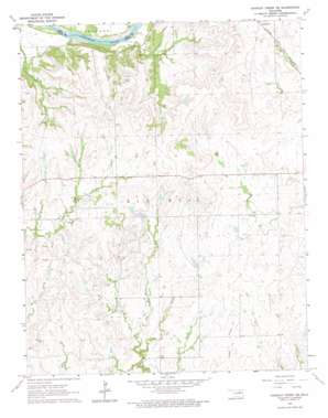 Charley Creek West topo map