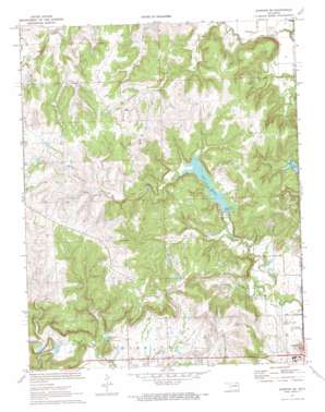 Bowring SE USGS topographic map 36096g1