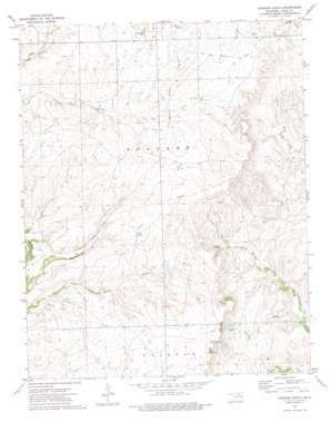 Foraker South topo map