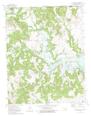 Whippoorwill topo map