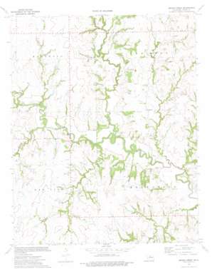 Bridge Creek USGS topographic map 36097a5