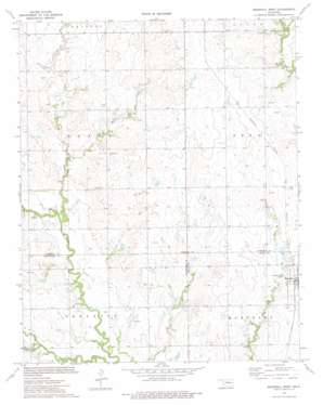 Marshall West topo map