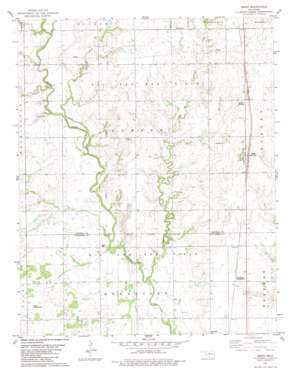 Bison USGS topographic map 36097b8