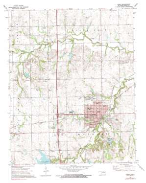 Perry USGS topographic map 36097c3