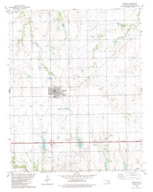 Garber USGS topographic map 36097d5