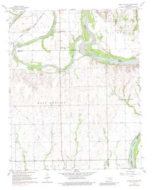 Ponca City SE USGS topographic map 36097e1