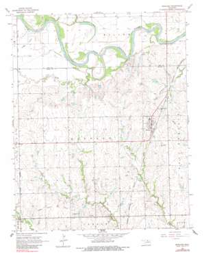 Marland USGS topographic map 36097e2