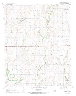 Newkirk SW USGS topographic map 36097g2