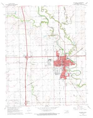 Blackwell USGS topographic map 36097g3