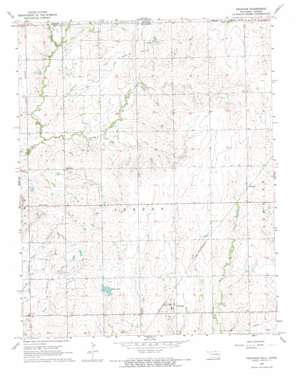 Geuda Springs USGS topographic map 36097h2