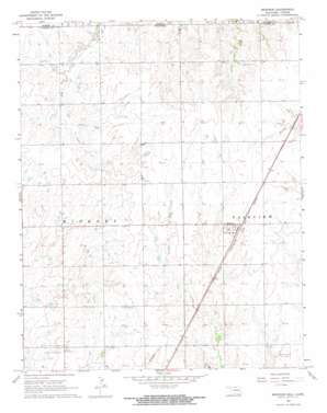 Renfrow USGS topographic map 36097h6