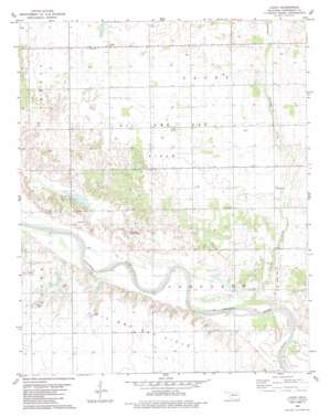 Woodward USGS topographic map 36098a1