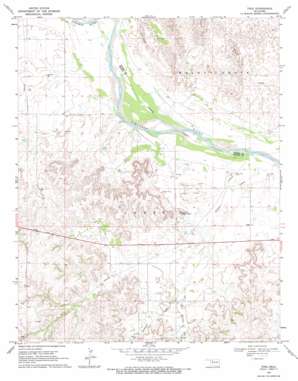 Glass Mountains NW USGS topographic map 36098d6